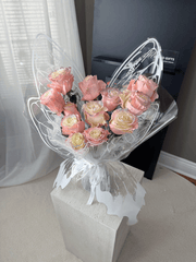 Vday Butterfly Rose Bouquet-Aurora Boreal