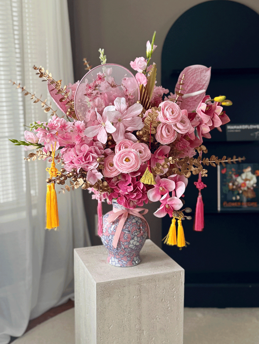 Fortune Bloom Collection-Pink Jade (Pre-order 15% OFF)