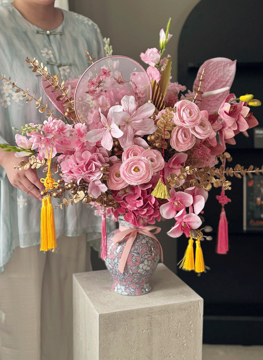 Fortune Bloom Collection-Pink Jade (Pre-order 15% OFF)