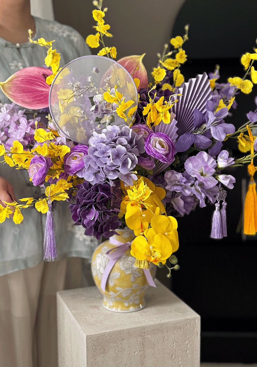 Fortune Bloom Collection-Golden Violet(Pre-order 15% OFF)