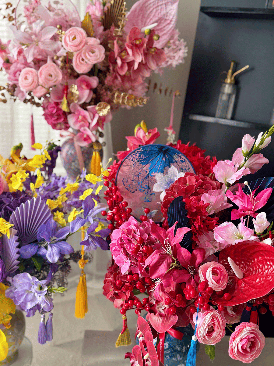 Fortune Bloom Collection-Lucky Red(Pre-order 15% OFF)