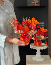 Lucky Persimmon Mini Arrangement