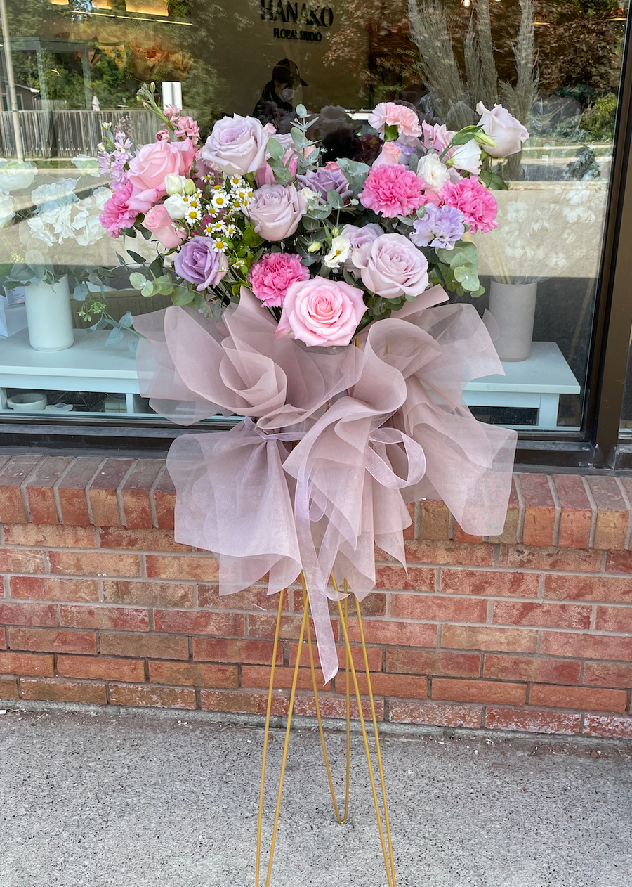 MODERN GRAND OPENING FLOWER STAND