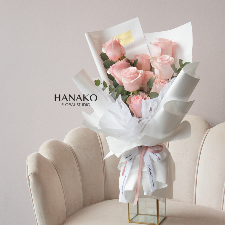 9/19 Pink Rose Bouquet