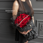 Hepburn Red Rose Bouquet